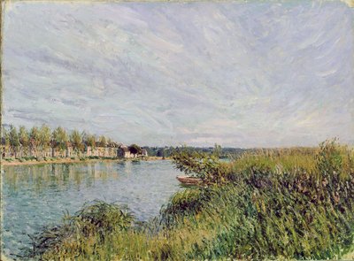 Ansicht von Saint-Mammes, um 1880 von Alfred Sisley